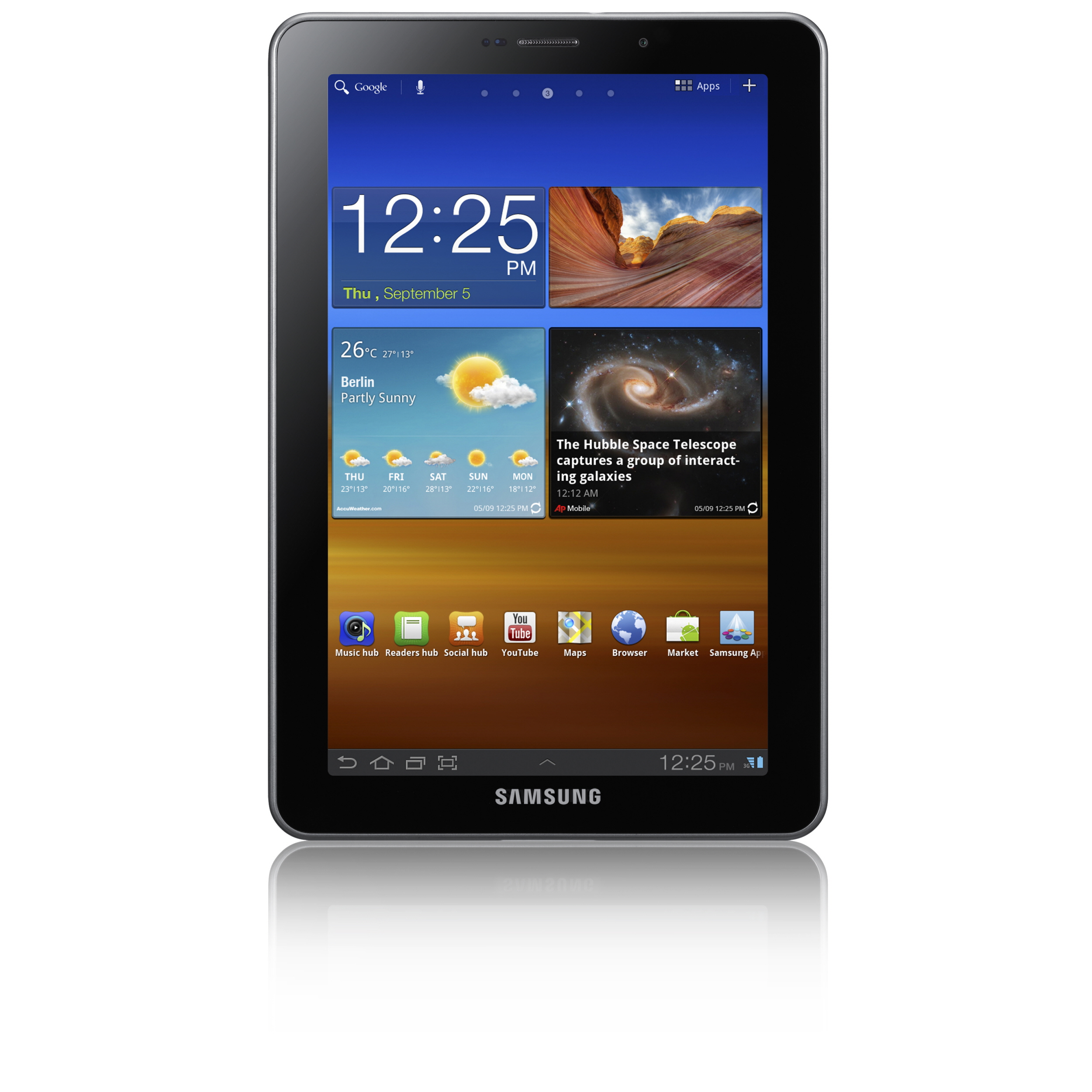 Samsung unveils the Galaxy Tab 7.7 – a very cool tablet/phone hybrid