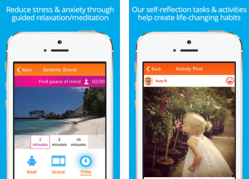Interesting apps for when you're bored: Happify.