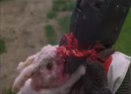 The Rabbit of Caerbannog from Monthy Python & The Holy Grail
