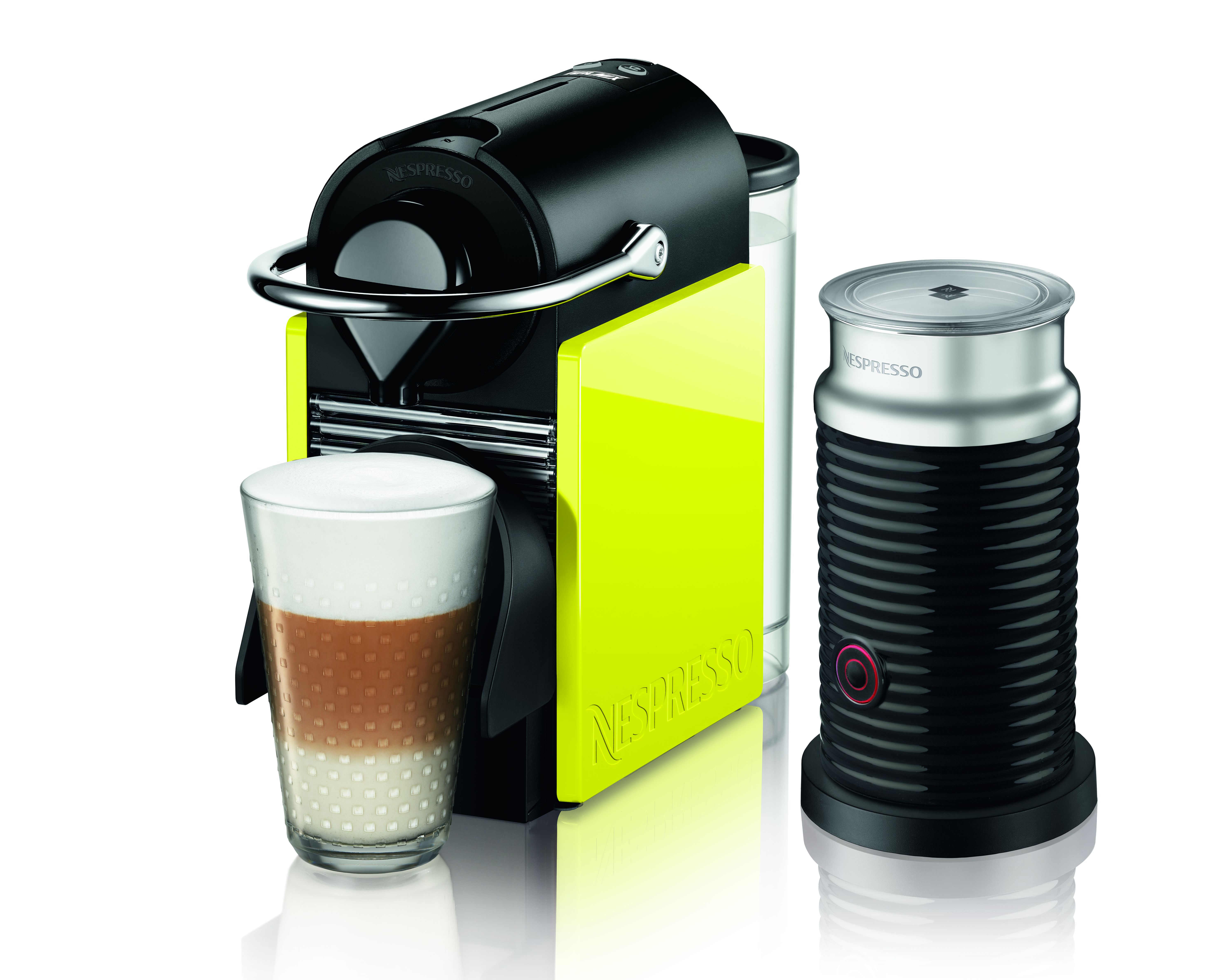 The Nespresso Pixie Clips coffee machine has its own wardrobe